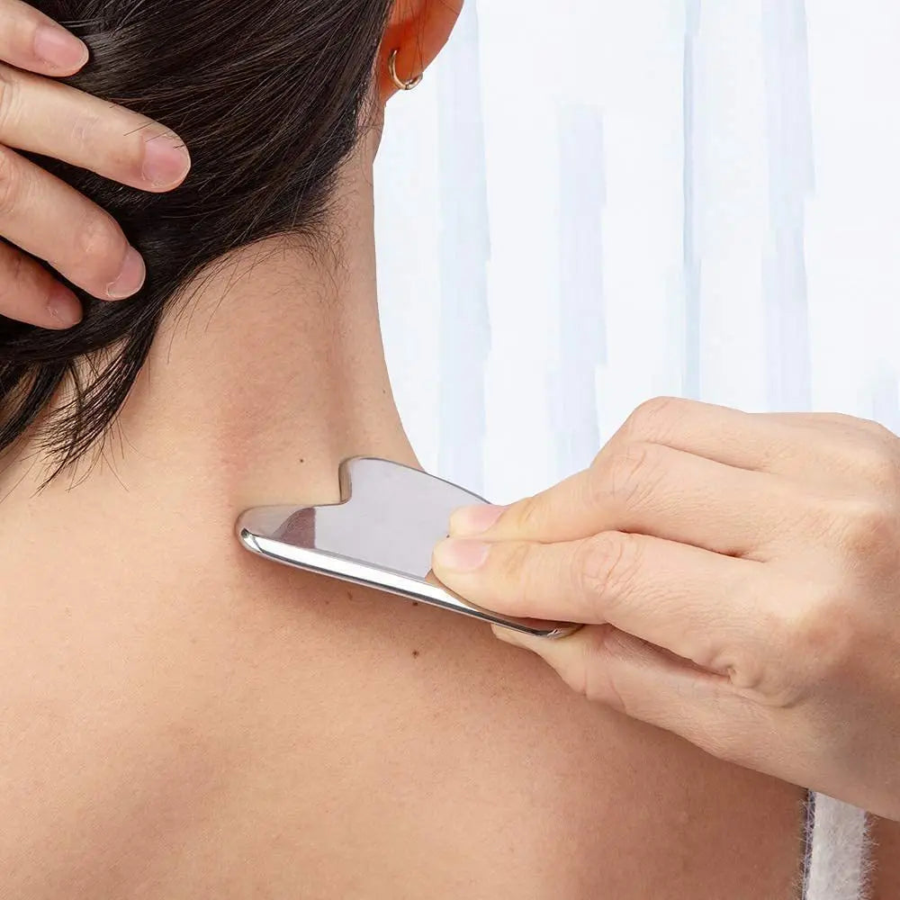 Gua Sha Facial Sculpting Tool — Depuff & Define Your Jawline in Minutes